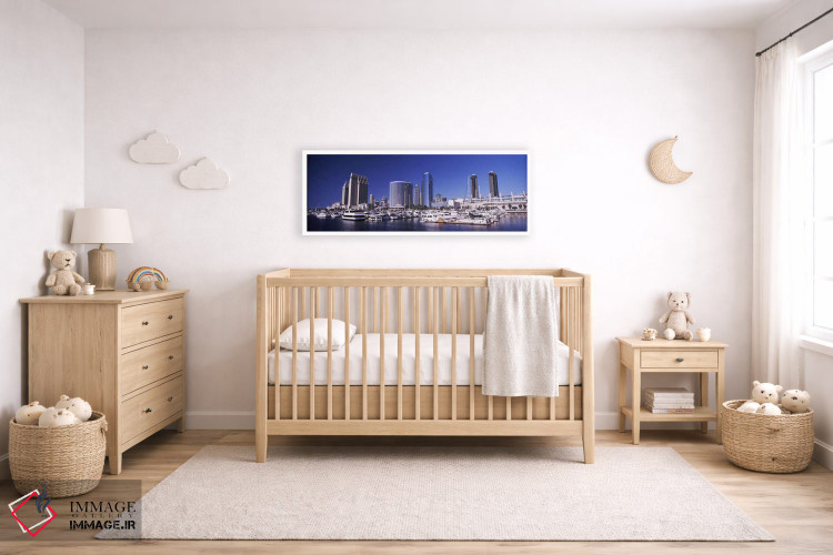 تابلو دکوراتیو San Diego, California, USA 2010,قایق ها در بندر، سن دیگ… اثر پانورامیک ایمجز - D6W
