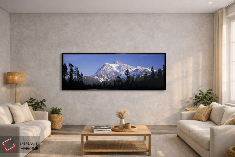 تابلو دکوراتیو Mt Shuksan, Picture Lake, North Cascades National Park… اثر پانورامیک ایمجز - D4B