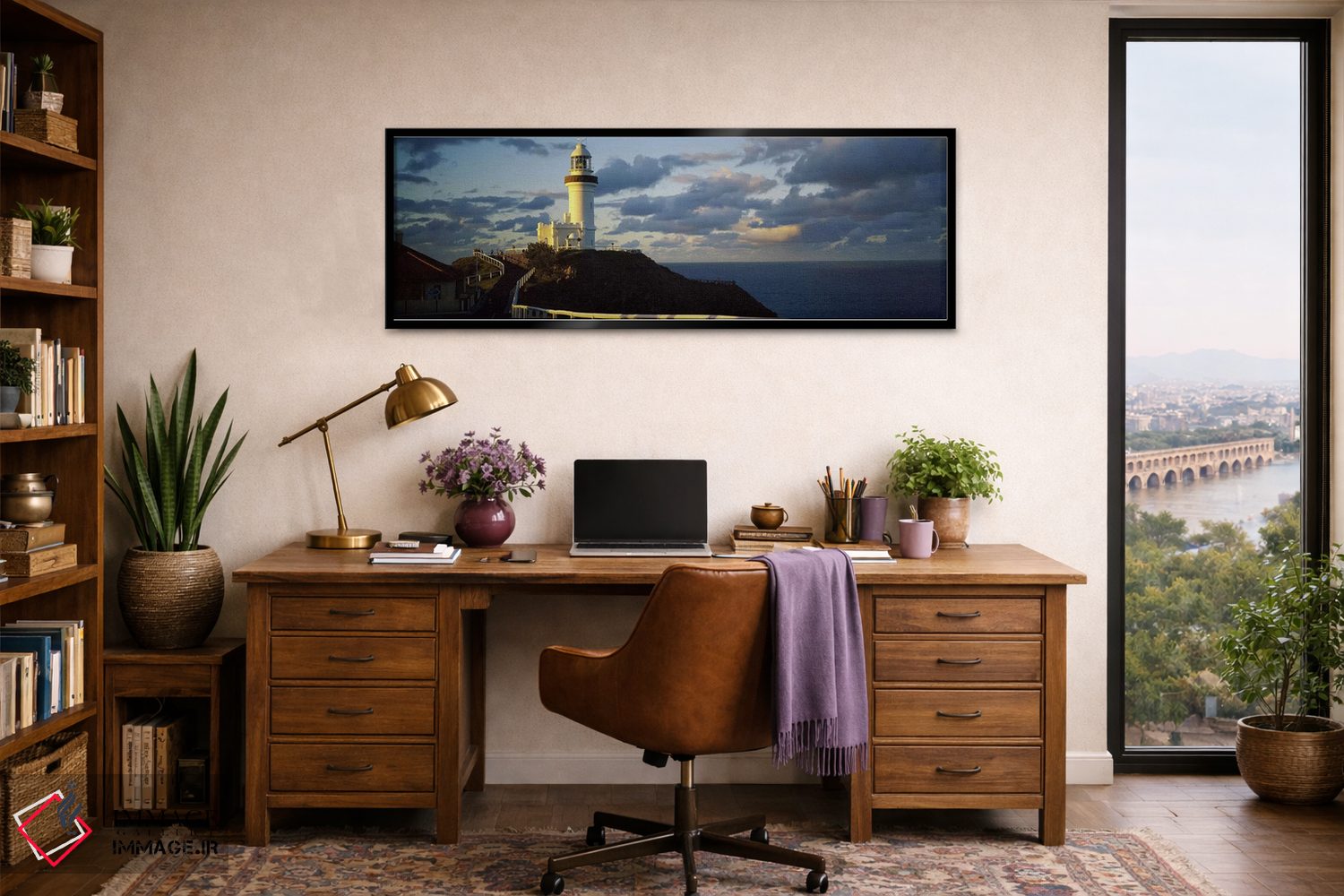 تابلو دکوراتیو Broyn Bay Light House, New South Wales, Australia,فانوس… اثر پانورامیک ایمجز - D2B