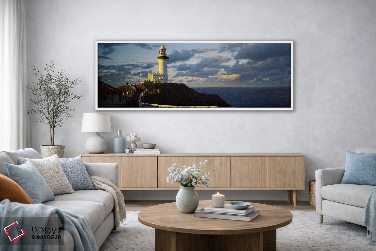 تابلو دکوراتیو Broyn Bay Light House, New South Wales, Australia,فانوس… اثر پانورامیک ایمجز - D3W