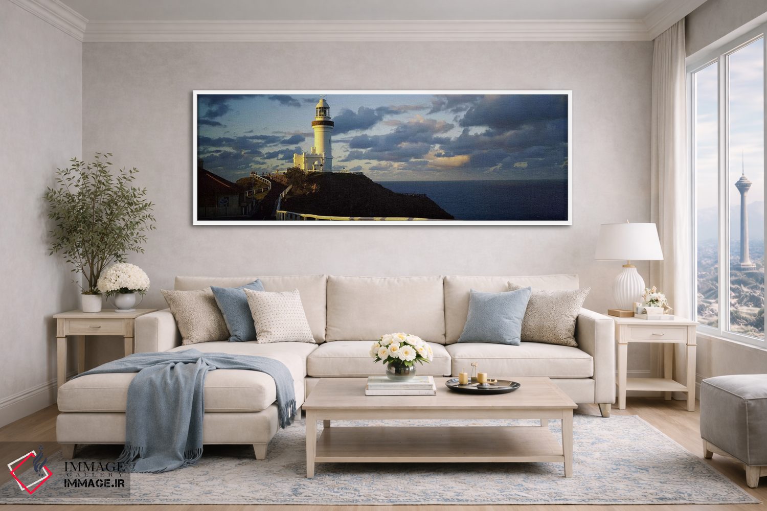 تابلو دکوراتیو Broyn Bay Light House, New South Wales, Australia,فانوس… اثر پانورامیک ایمجز - D4W