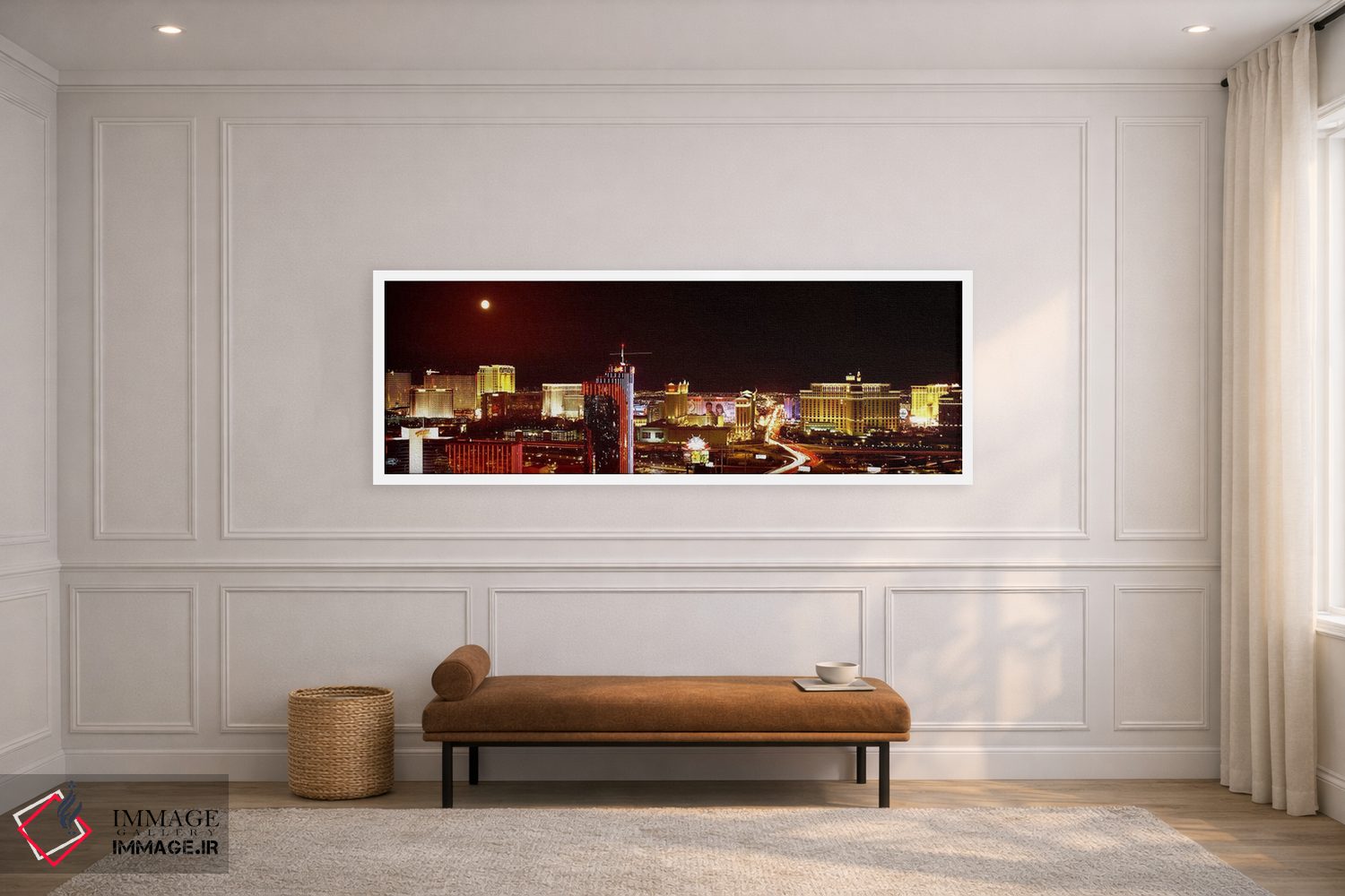 تابلو دکوراتیو Las Vegas, Nevada, USA #5,شهر نورانی در شب، لاس وگاس، ن… اثر پانورامیک ایمجز - D1W