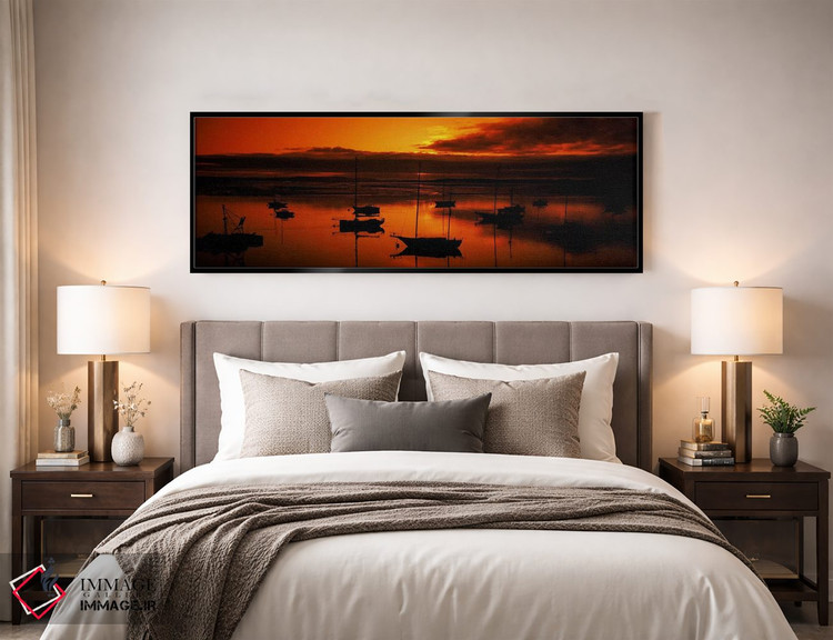 تابلو دکوراتیو Morro Bay, San Luis Obispo County, California, USA,قایق… اثر پانورامیک ایمجز - D4B