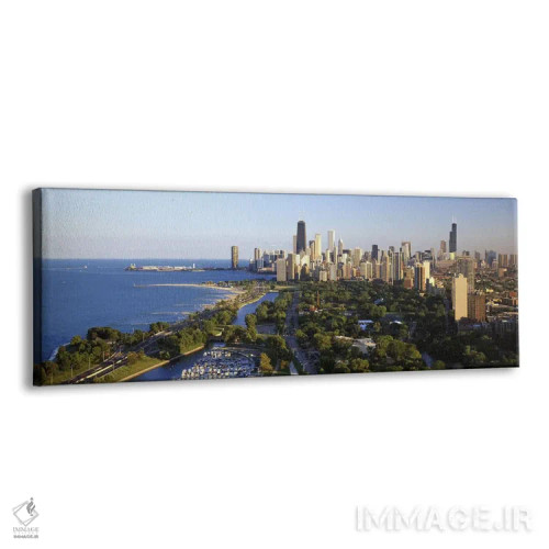 تابلو دکوراتیو Illinois, Chicago,آمریکا، ایلینوی، شیکاگو اثر پانورامیک ایمجز - نمای پرسپکتیو محصول