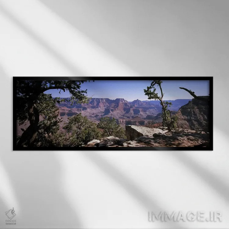 تابلو دکوراتیو Grand Canyon National Park, Arizona, USA,نمای لبه جنوبی… اثر پانورامیک ایمجز - نمای قابدار مشکی
