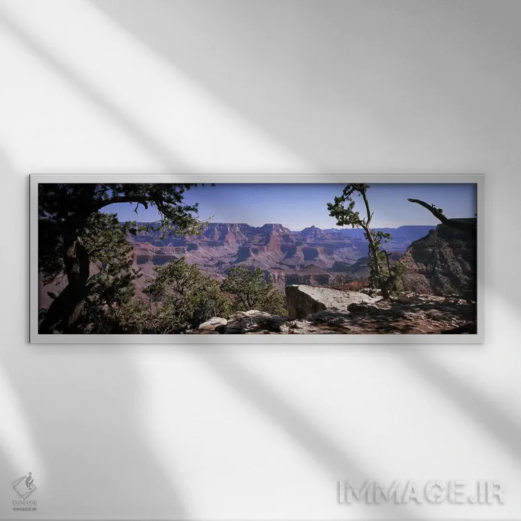 تابلو دکوراتیو Grand Canyon National Park, Arizona, USA,نمای لبه جنوبی… اثر پانورامیک ایمجز - نمای قابدار سفید