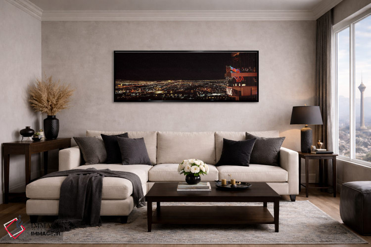 تابلو دکوراتیو Palms Casino Resort, Las Vegas, Nevada, USA 2010,هتل نو… اثر پانورامیک ایمجز - D6B