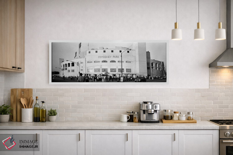 تابلو دکوراتیو old Comiskey Park, Chicago, Cook County, Illinois, USA… اثر پانورامیک ایمجز - D1W