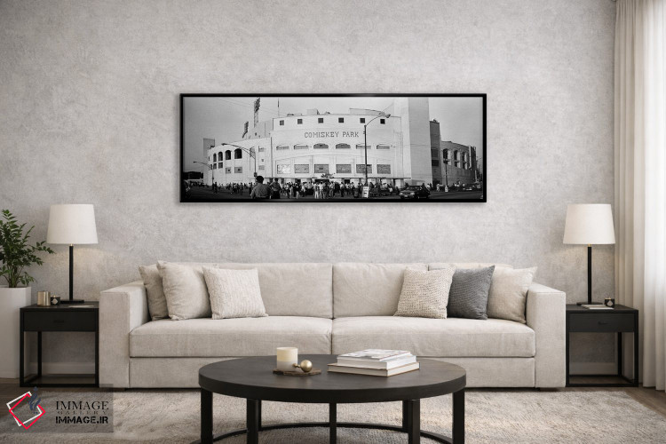 تابلو دکوراتیو old Comiskey Park, Chicago, Cook County, Illinois, USA… اثر پانورامیک ایمجز - D6B