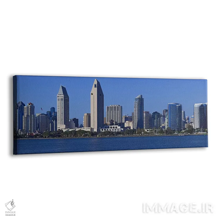 تابلو دکوراتیو San Diego, California, USA 2010,شهر در کنار آب، سن دیگو… اثر پانورامیک ایمجز - نمای پرسپکتیو محصول