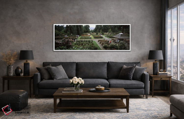 تابلو دکوراتیو International Rose Test Garden, Washington Park, Portla… اثر پانورامیک ایمجز - D4W