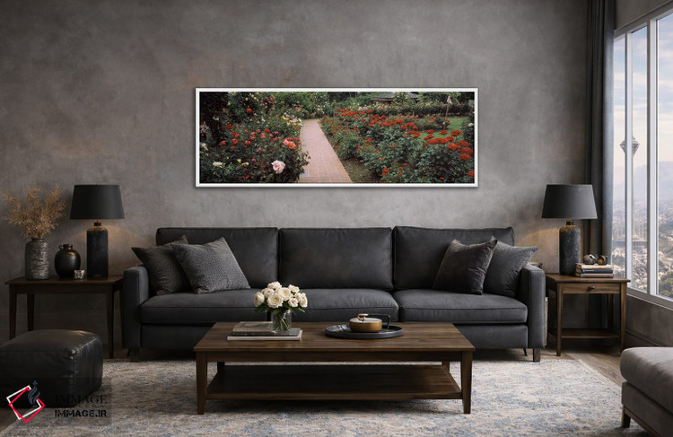 تابلو دکوراتیو International Rose Test Garden, Washington Park, Portla… اثر پانورامیک ایمجز - D4W