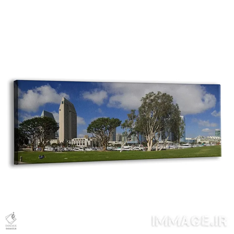 تابلو دکوراتیو Embarcadero Marina Park, San Diego, California, USA 201… اثر پانورامیک ایمجز - نمای پرسپکتیو محصول