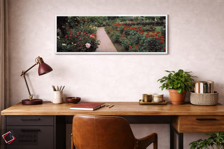 تابلو دکوراتیو International Rose Test Garden, Washington Park, Portla… اثر پانورامیک ایمجز - D3W