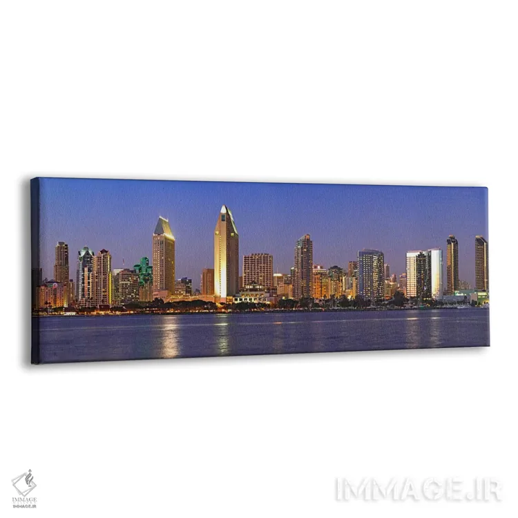 تابلو دکوراتیو San Diego, California, USA 2010 #8,ساختمان ها در کنار آ… اثر پانورامیک ایمجز - نمای پرسپکتیو محصول