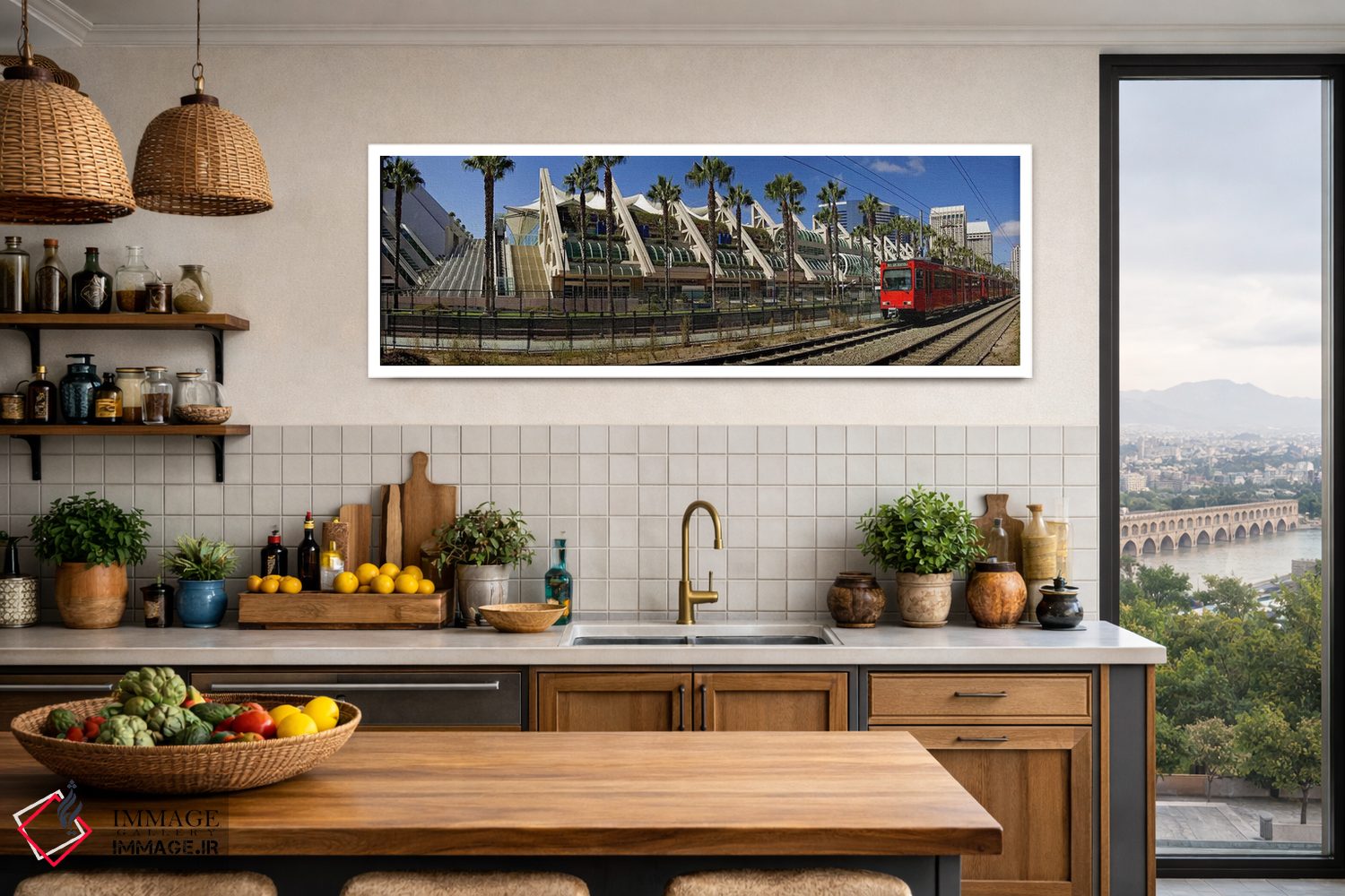 تابلو دکوراتیو San Diego Convention Center, San Diego, California, USA… اثر پانورامیک ایمجز - D2W