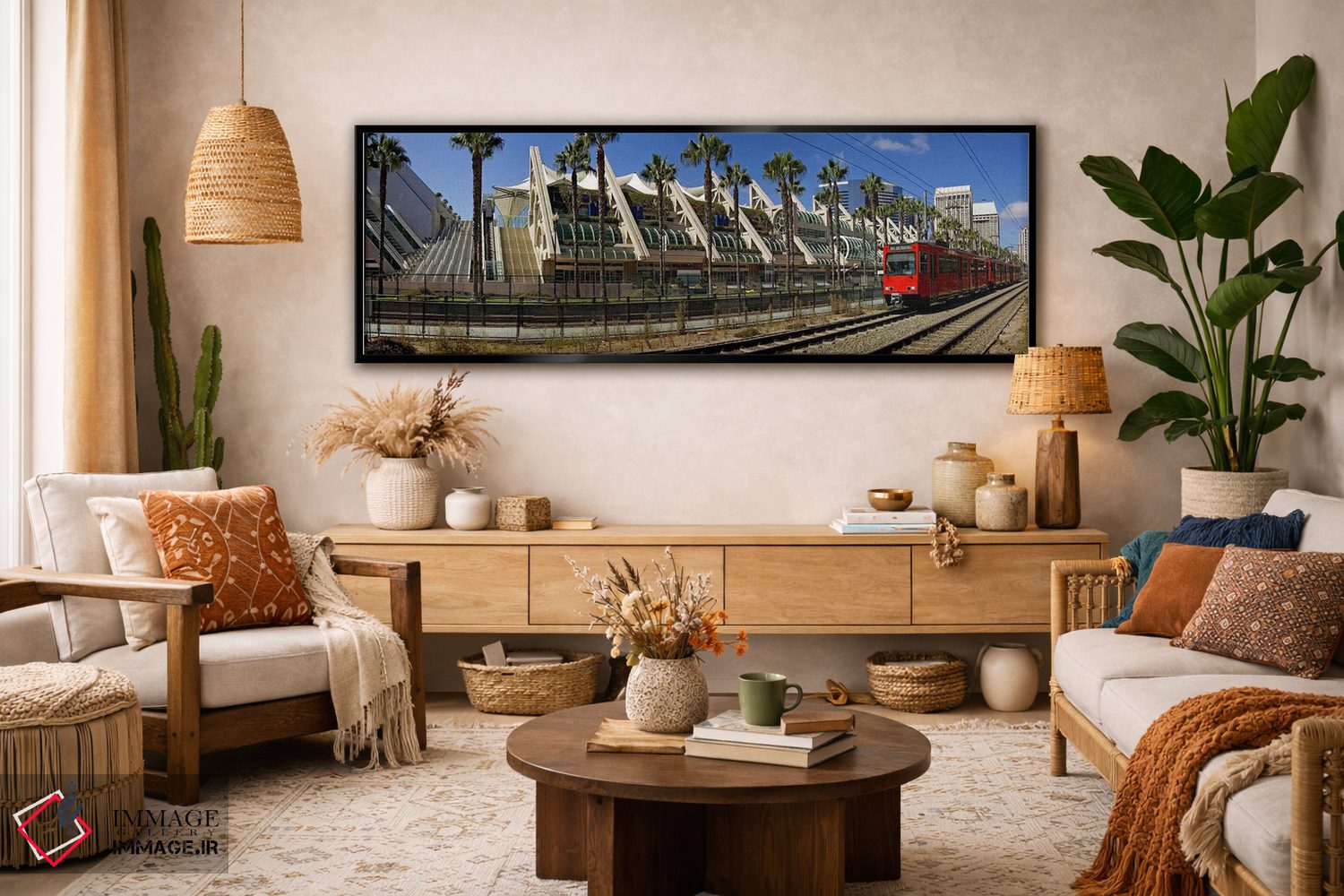 تابلو دکوراتیو San Diego Convention Center, San Diego, California, USA… اثر پانورامیک ایمجز - D4B