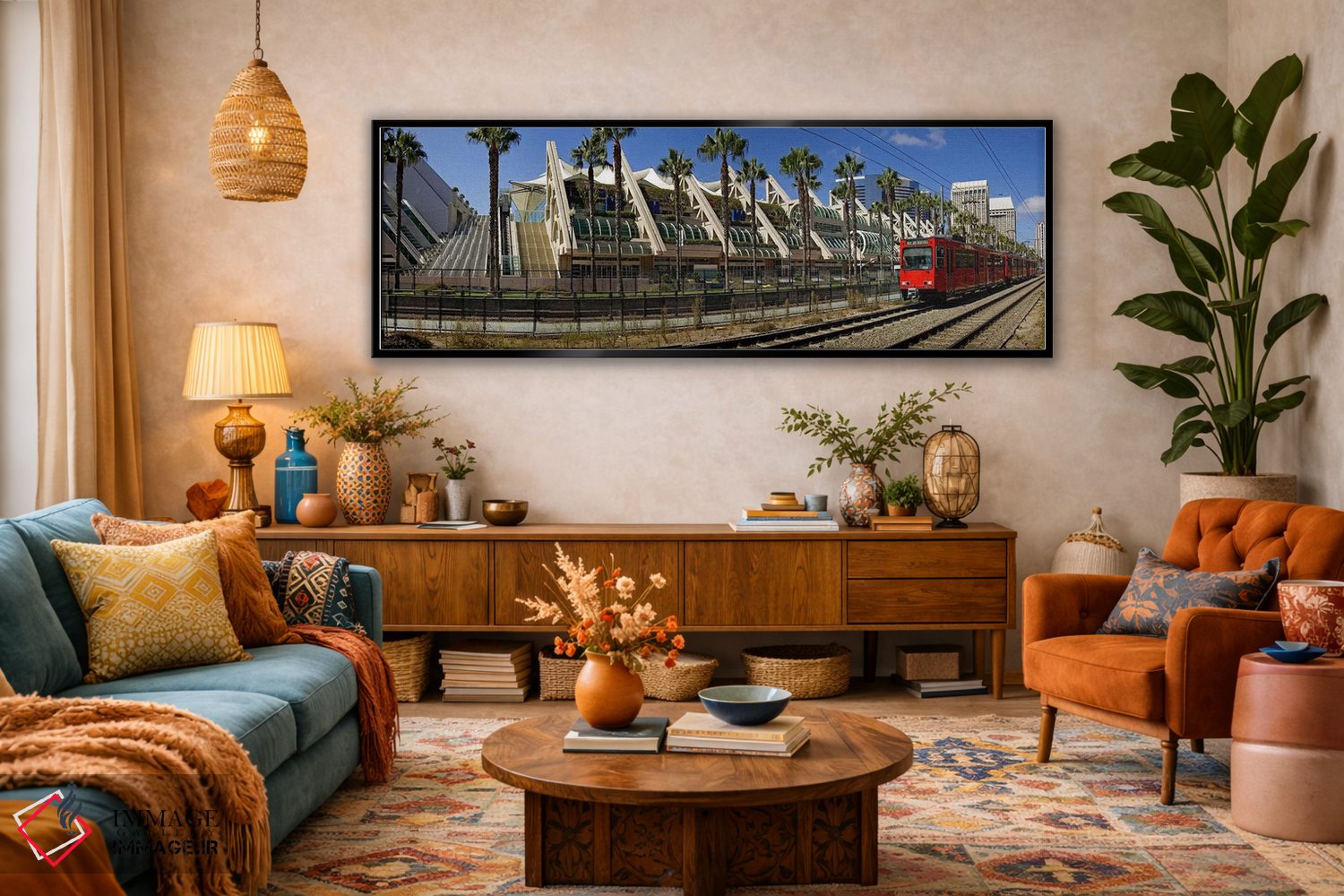 تابلو دکوراتیو San Diego Convention Center, San Diego, California, USA… اثر پانورامیک ایمجز - D3B