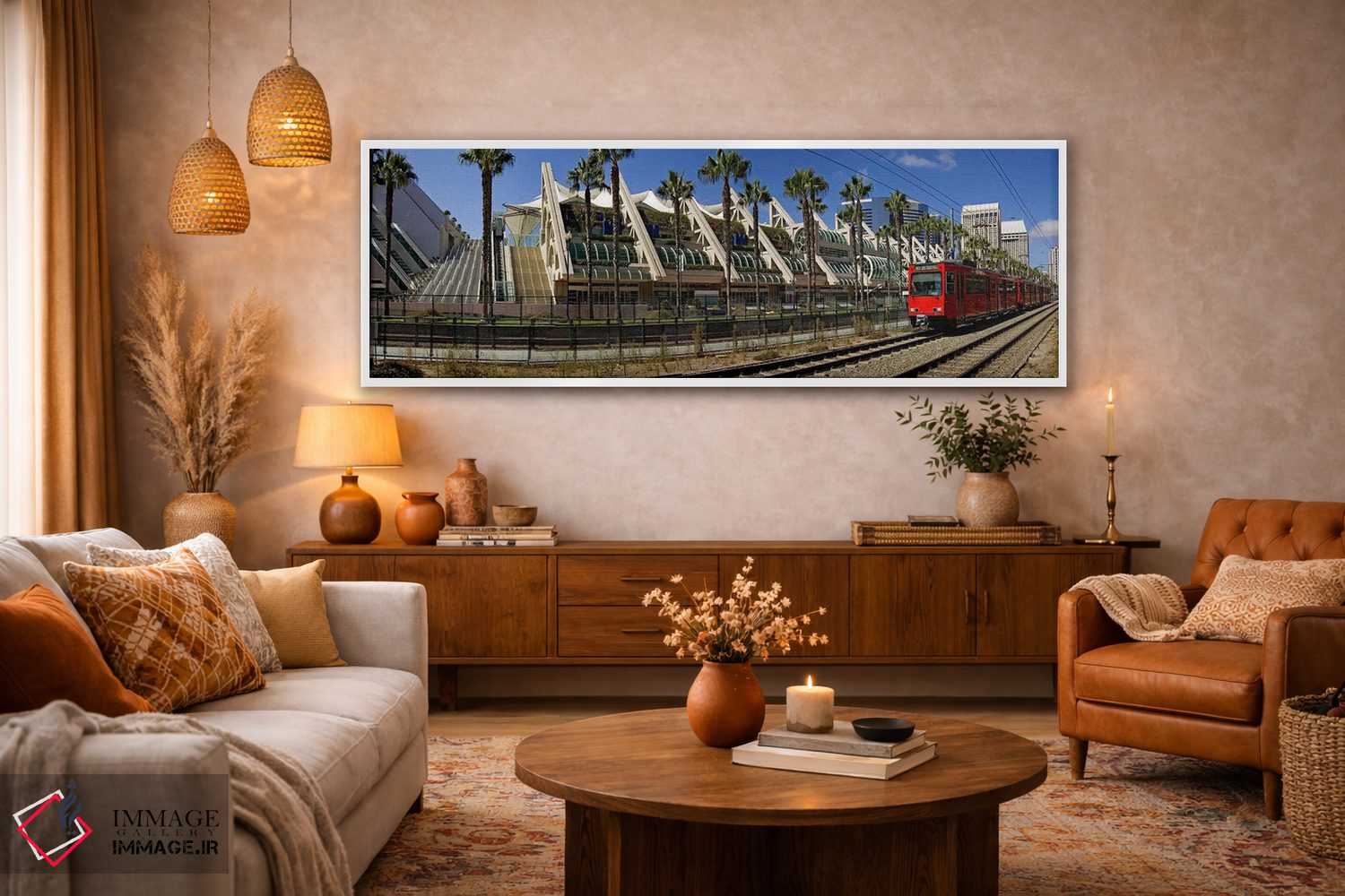 تابلو دکوراتیو San Diego Convention Center, San Diego, California, USA… اثر پانورامیک ایمجز - D5W