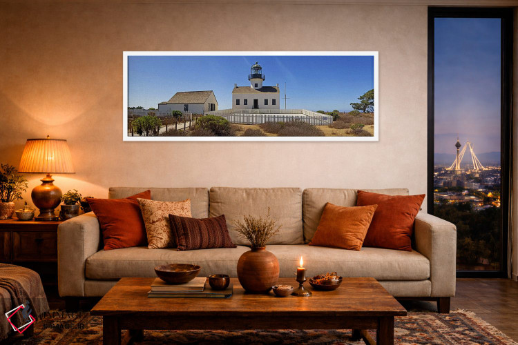تابلو دکوراتیو Old Point Loma Lighthouse, Point Loma, Cabrillo Nationa… اثر پانورامیک ایمجز - D4W