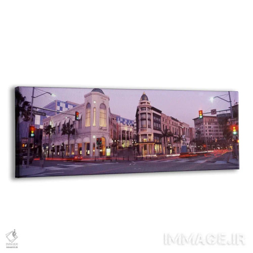 تابلو دکوراتیو Rodeo Drive, Beverly Hills, Los Angeles County, Califor… اثر پانورامیک ایمجز - نمای پرسپکتیو محصول