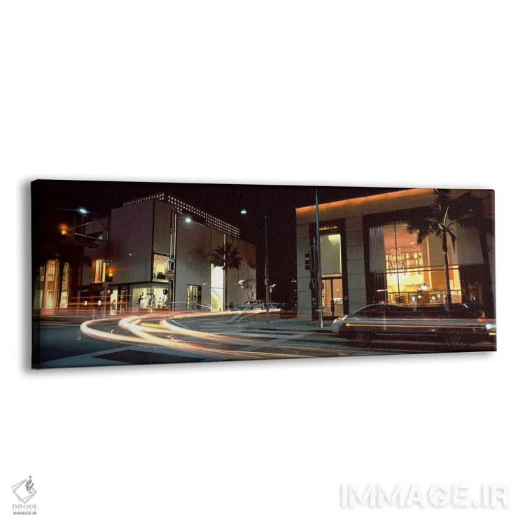 تابلو دکوراتیو Rodeo Drive, Beverly Hills, Los Angeles County, Califor… اثر پانورامیک ایمجز - نمای پرسپکتیو محصول