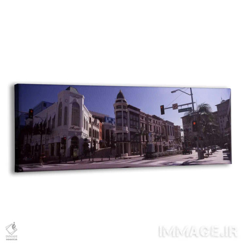 تابلو دکوراتیو Rodeo Drive, Beverly Hills, Los Angeles County, Califor… اثر پانورامیک ایمجز - نمای پرسپکتیو محصول