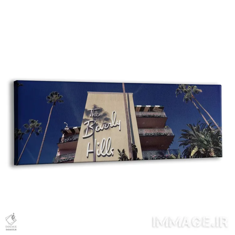 تابلو دکوراتیو Beverly Hills Hotel, Beverly Hills, Los Angeles County… اثر پانورامیک ایمجز - نمای پرسپکتیو محصول