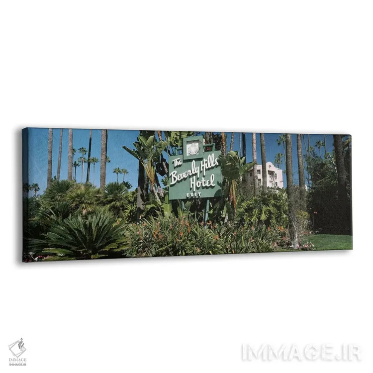 تابلو دکوراتیو Beverly Hills Hotel, Beverly Hills, Los Angeles County… اثر پانورامیک ایمجز - نمای پرسپکتیو محصول
