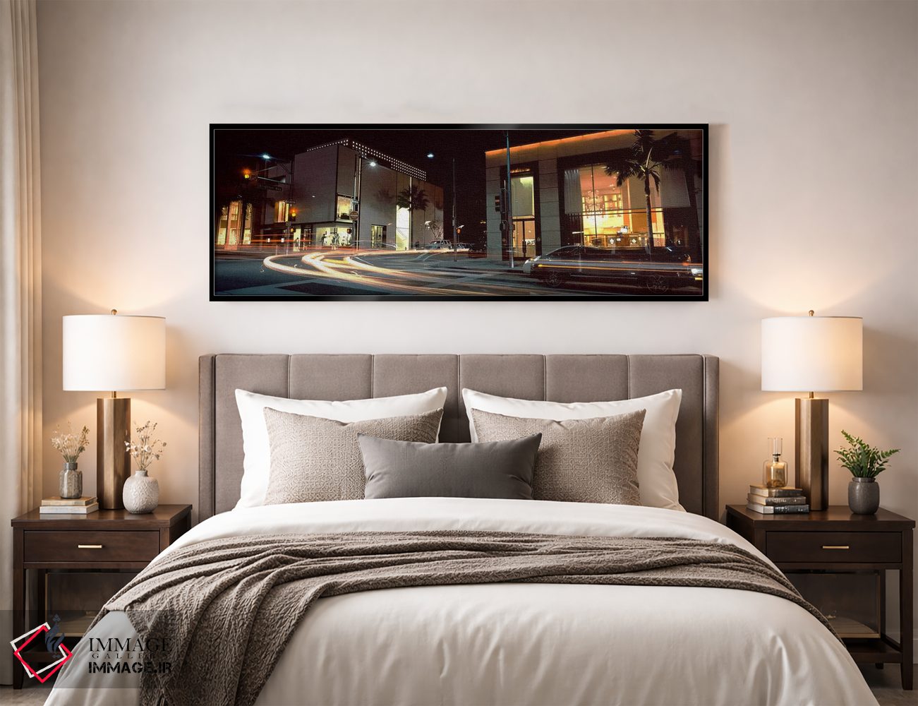 تابلو دکوراتیو Rodeo Drive, Beverly Hills, Los Angeles County, Califor… اثر پانورامیک ایمجز - D3B