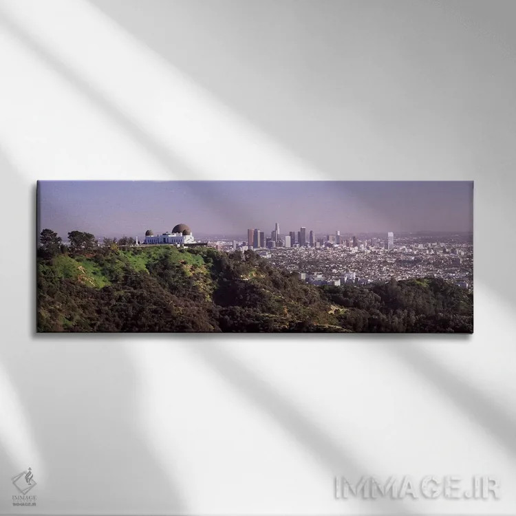 تابلو دکوراتیو Griffith Park Observatory, Los Angeles, California, USA… اثر پانورامیک ایمجز - نمای روبهرو روی دیوار