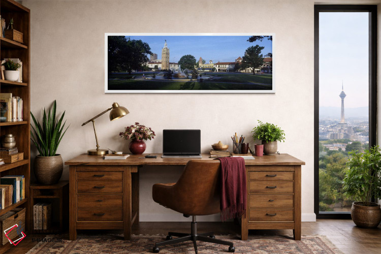 تابلو دکوراتیو Country Club Plaza, Kansas City, Jackson County, Missou… اثر پانورامیک ایمجز - D1W