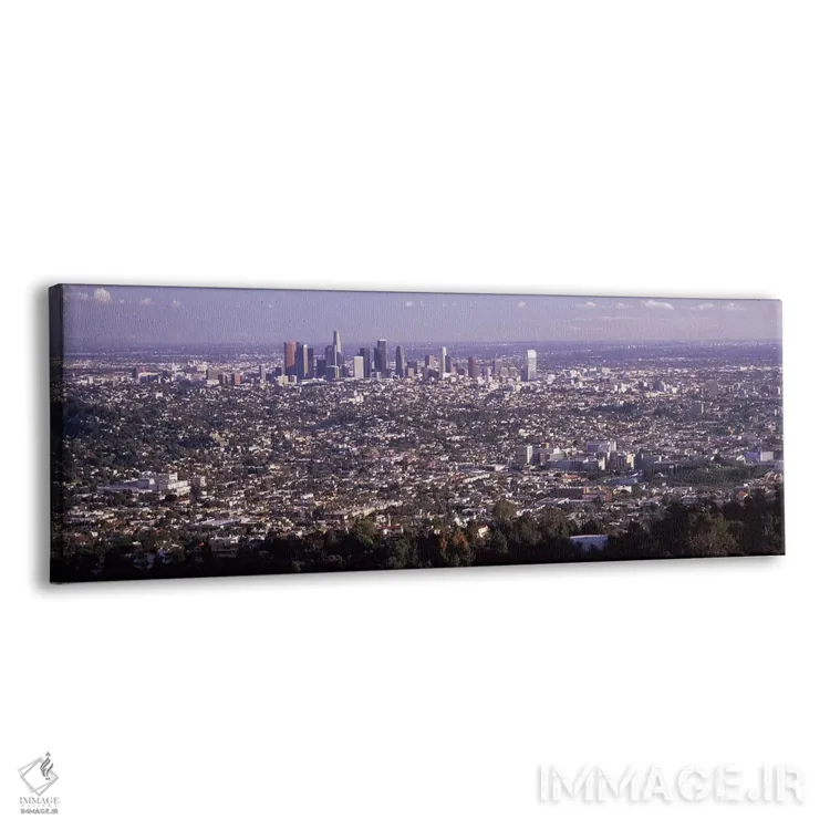 تابلو دکوراتیو Los Angeles, California, USA 2010,نمای هوایی از منظره ش… اثر پانورامیک ایمجز - نمای پرسپکتیو محصول