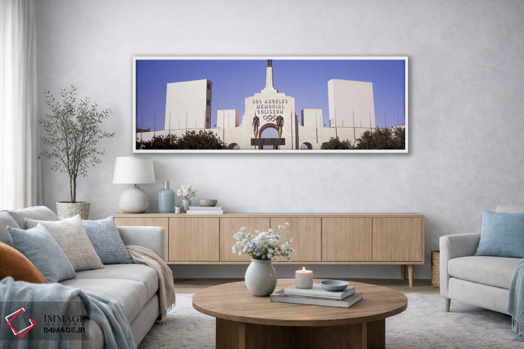 تابلو دکوراتیو Los Angeles Memorial Coliseum, Los Angeles, California… اثر پانورامیک ایمجز - D3W