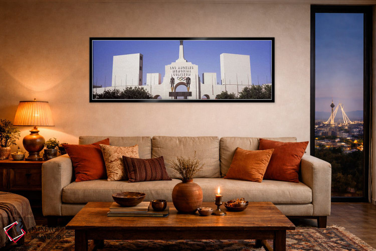 تابلو دکوراتیو Los Angeles Memorial Coliseum, Los Angeles, California… اثر پانورامیک ایمجز - D5B