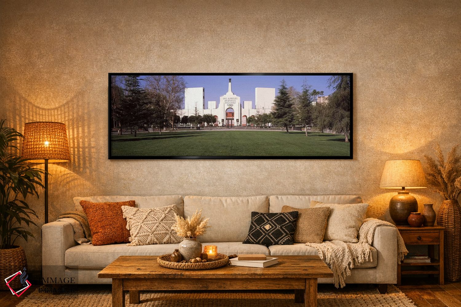 تابلو دکوراتیو Los Angeles Memorial Coliseum, Los Angeles, California… اثر پانورامیک ایمجز - D6B