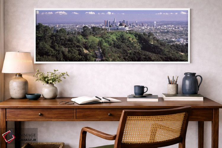 تابلو دکوراتیو Griffith Park Observatory, Los Angeles, California, USA… اثر پانورامیک ایمجز - D1W