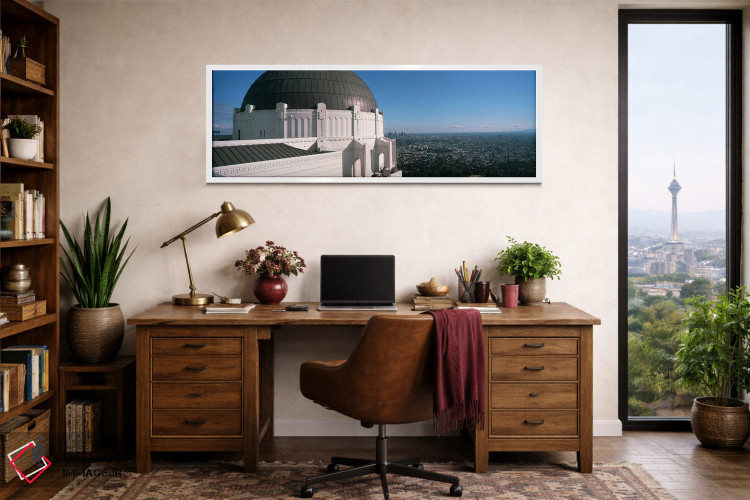 تابلو دکوراتیو Griffith Park Observatory, Los Angeles, California, USA… اثر پانورامیک ایمجز - D1W