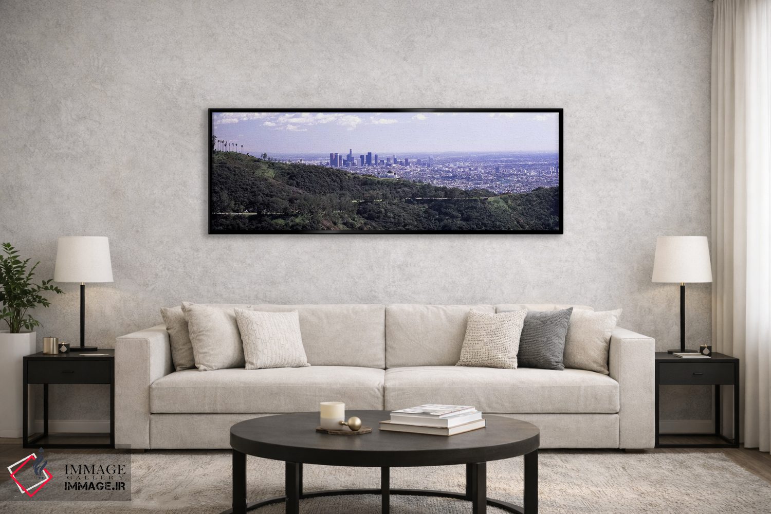 تابلو دکوراتیو Griffith Park Observatory, Los Angeles, California, USA… اثر پانورامیک ایمجز - D6B