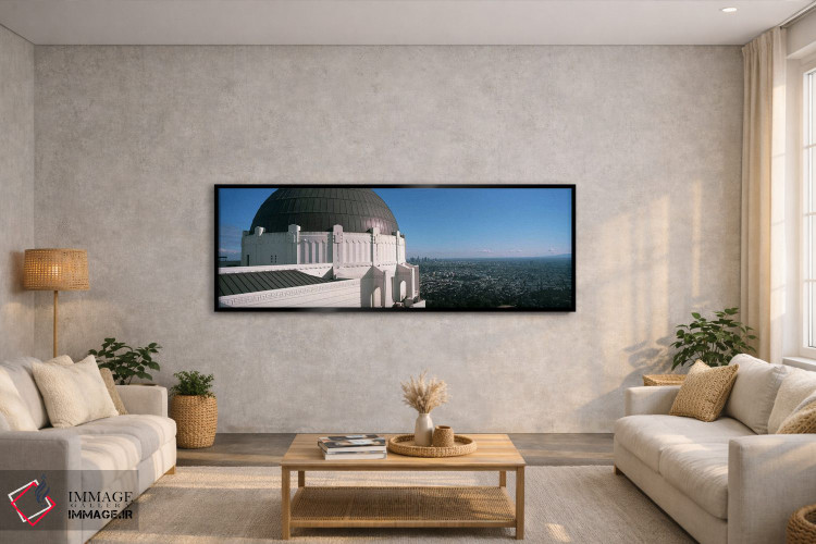 تابلو دکوراتیو Griffith Park Observatory, Los Angeles, California, USA… اثر پانورامیک ایمجز - D5B