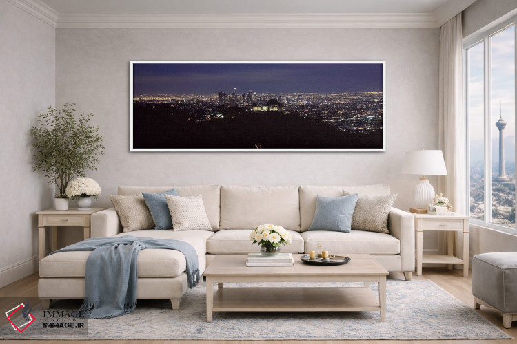 تابلو دکوراتیو Griffith Park Observatory, Los Angeles, California, USA… اثر پانورامیک ایمجز - D4W