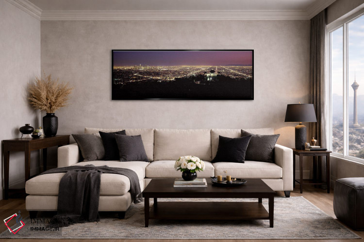 تابلو دکوراتیو Griffith Park Observatory, Los Angeles, California, USA… اثر پانورامیک ایمجز - D6B