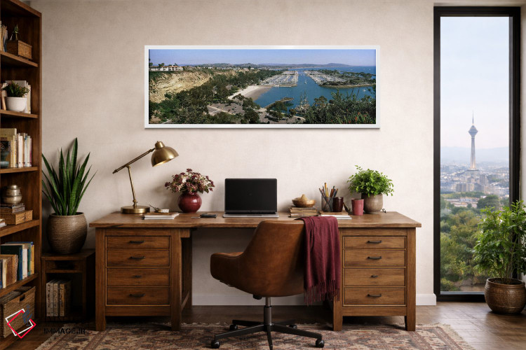 تابلو دکوراتیو Dana Point, Orange County, California, USA,نمای زاویه ب… اثر پانورامیک ایمجز - D2W