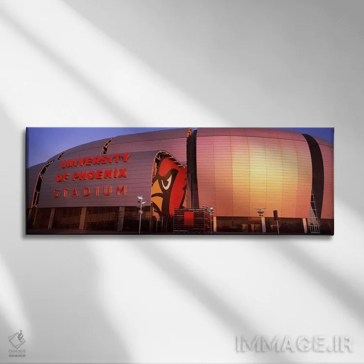 تابلو دکوراتیو University of Phoenix Stadium, Glendale, Phoenix, Arizo… اثر پانورامیک ایمجز - نمای روبهرو روی دیوار
