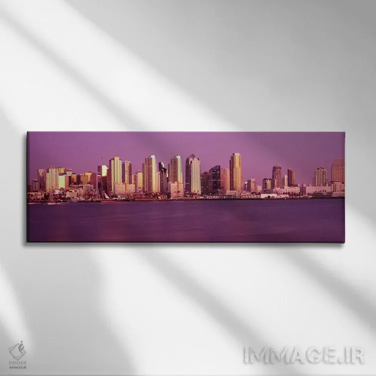تابلو دکوراتیو San Diego, California, USA #4,ساختمان ها در کنار آب، سن… اثر پانورامیک ایمجز - نمای روبهرو روی دیوار