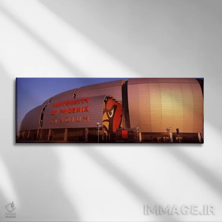 تابلو دکوراتیو University of Phoenix Stadium, Glendale, Phoenix, Arizo… اثر پانورامیک ایمجز - نمای روبهرو روی دیوار