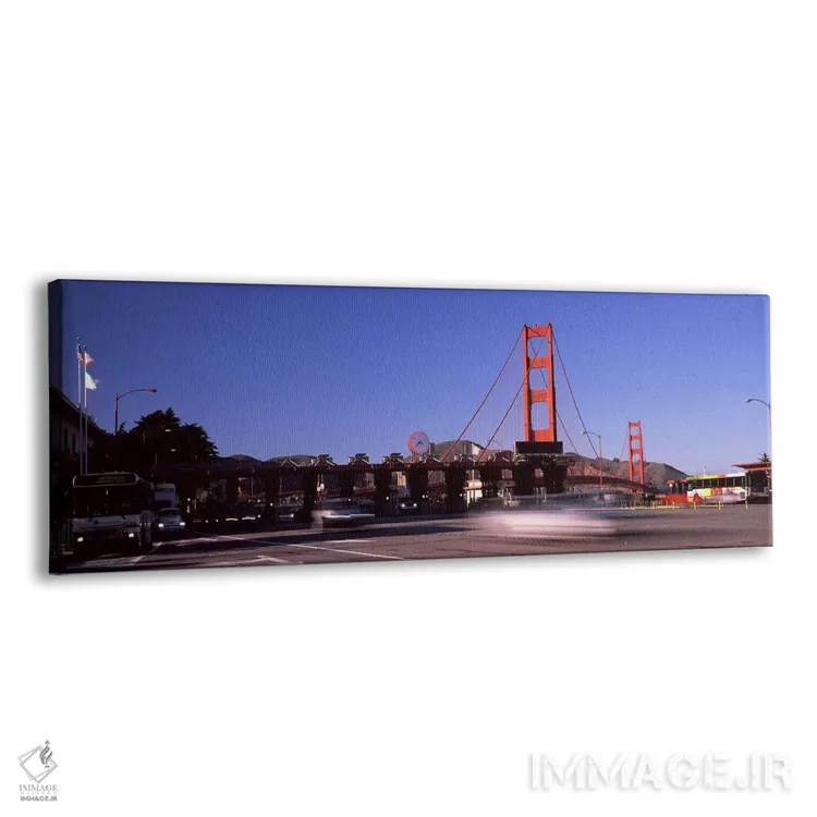 تابلو دکوراتیو Golden Gate Bridge, San Francisco Bay, San Francisco, C… اثر پانورامیک ایمجز - نمای پرسپکتیو محصول
