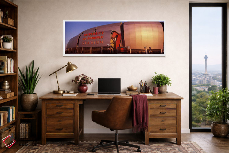 تابلو دکوراتیو University of Phoenix Stadium, Glendale, Phoenix, Arizo… اثر پانورامیک ایمجز - D1W