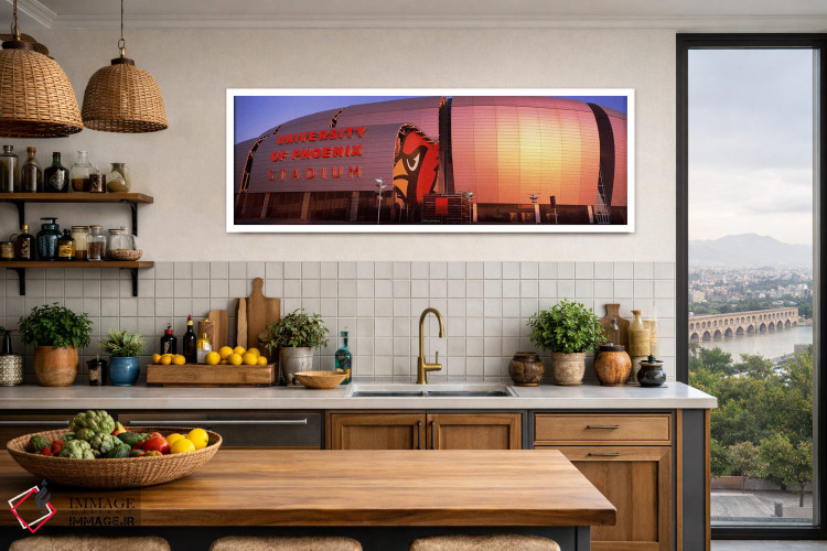 تابلو دکوراتیو University of Phoenix Stadium, Glendale, Phoenix, Arizo… اثر پانورامیک ایمجز - D2W