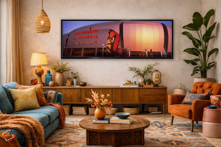 تابلو دکوراتیو University of Phoenix Stadium, Glendale, Phoenix, Arizo… اثر پانورامیک ایمجز - D3B